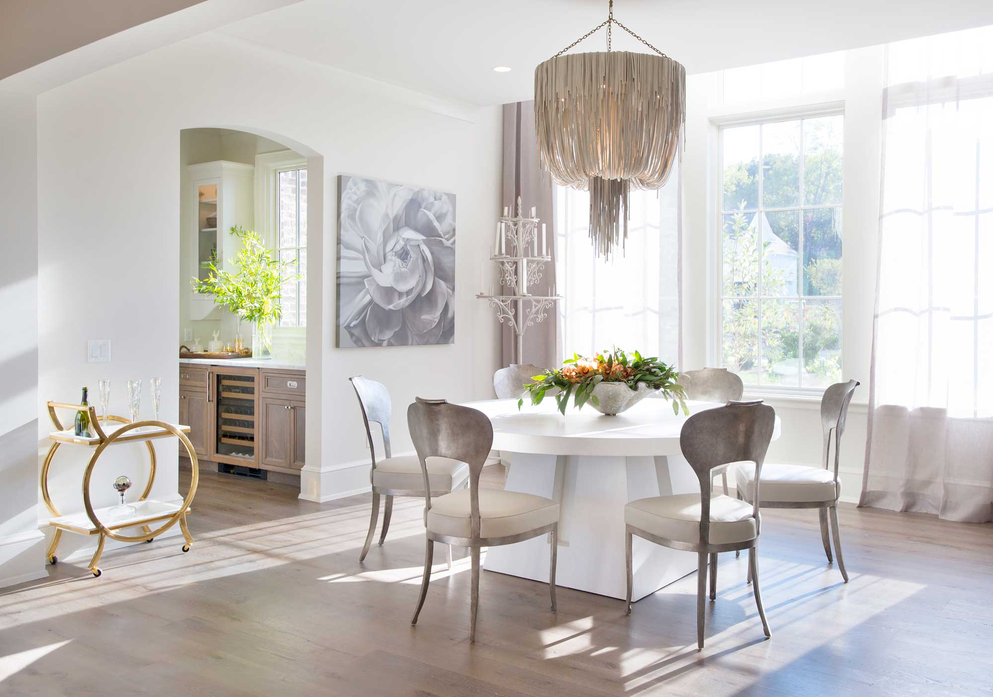 Midtown Hardwood-installed hardwood floor in a Memphis home